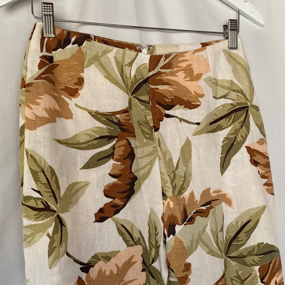 Zulu & Zephyr Leaf Print Skirt Set